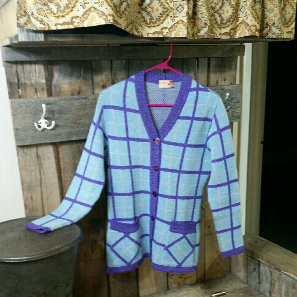 Vintage Austrian Wool Cardigan